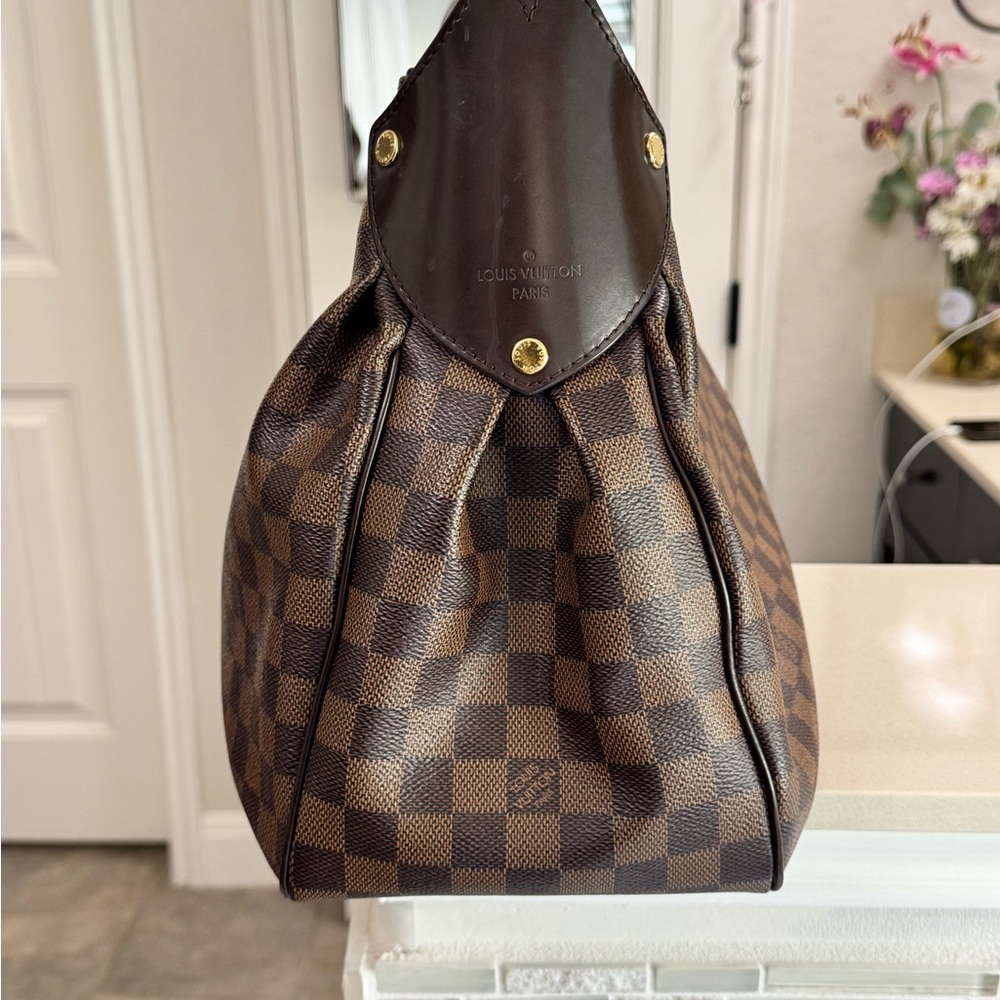 Louis Vuitton Brown Damier Ebene Shoulder Bag - Picture 2 of 8